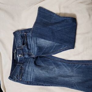 American Eagle vintage distressed blue jeans size 12